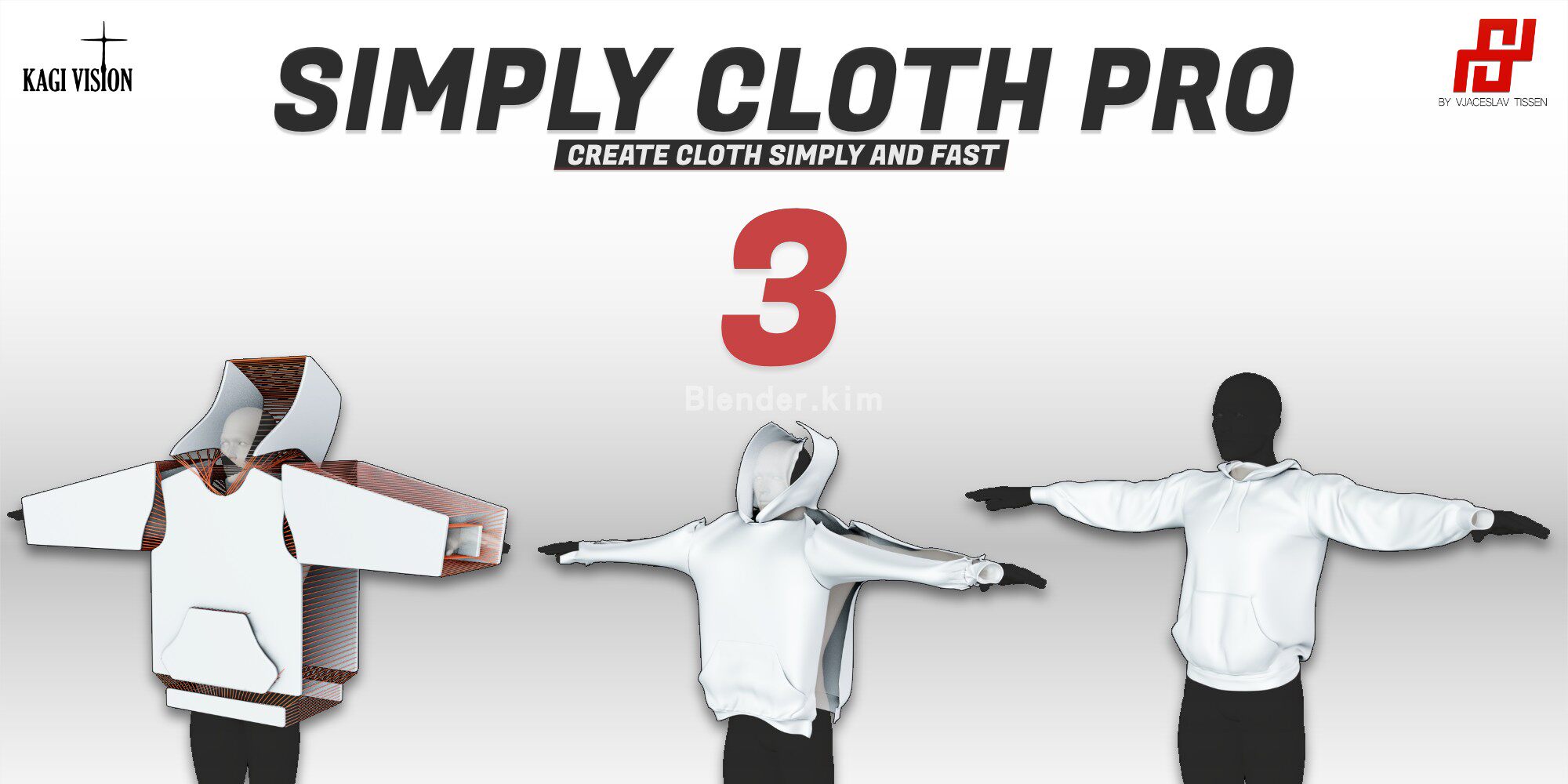 三维布料模拟生成器 Simply Cloth Pro - Blender插件-魔酷网