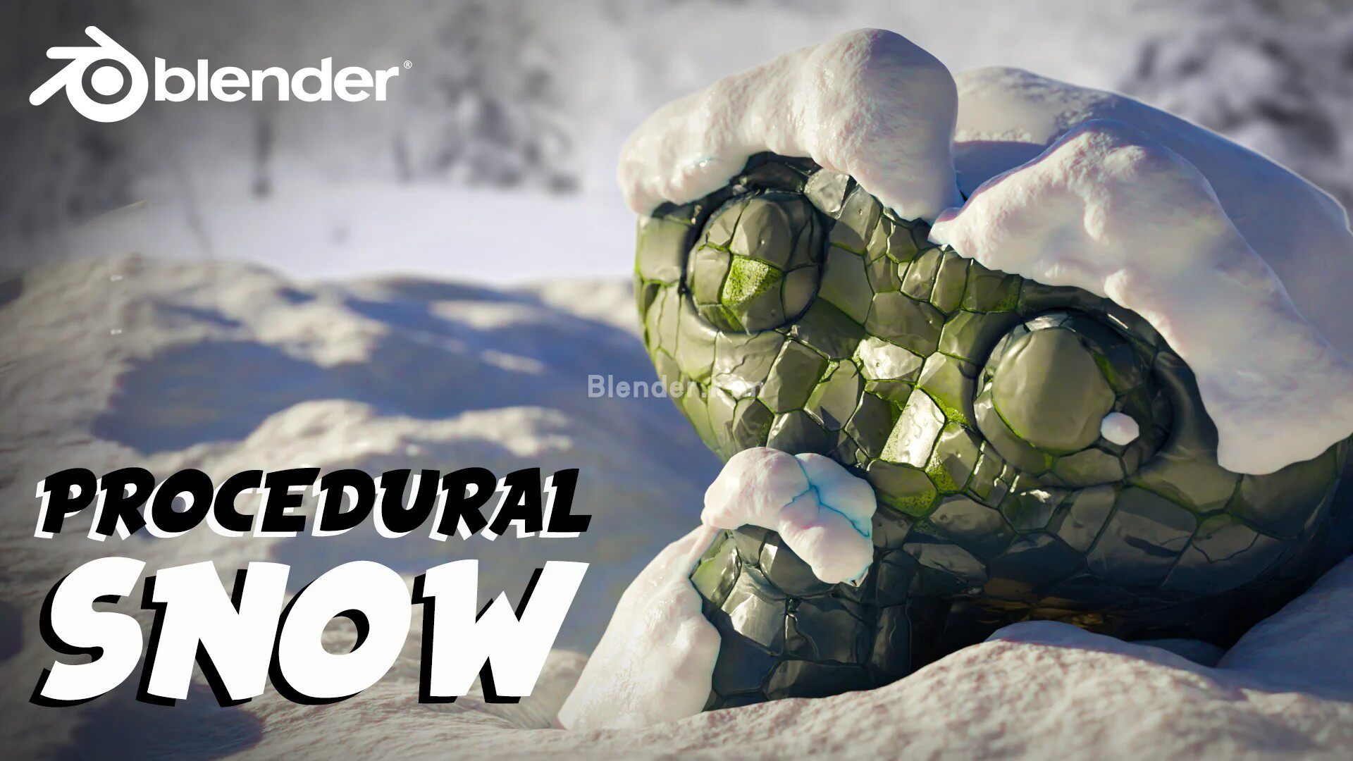 程序化雪生成器 Snowify (Procedural Snow Generator) - Blender预设-魔酷网