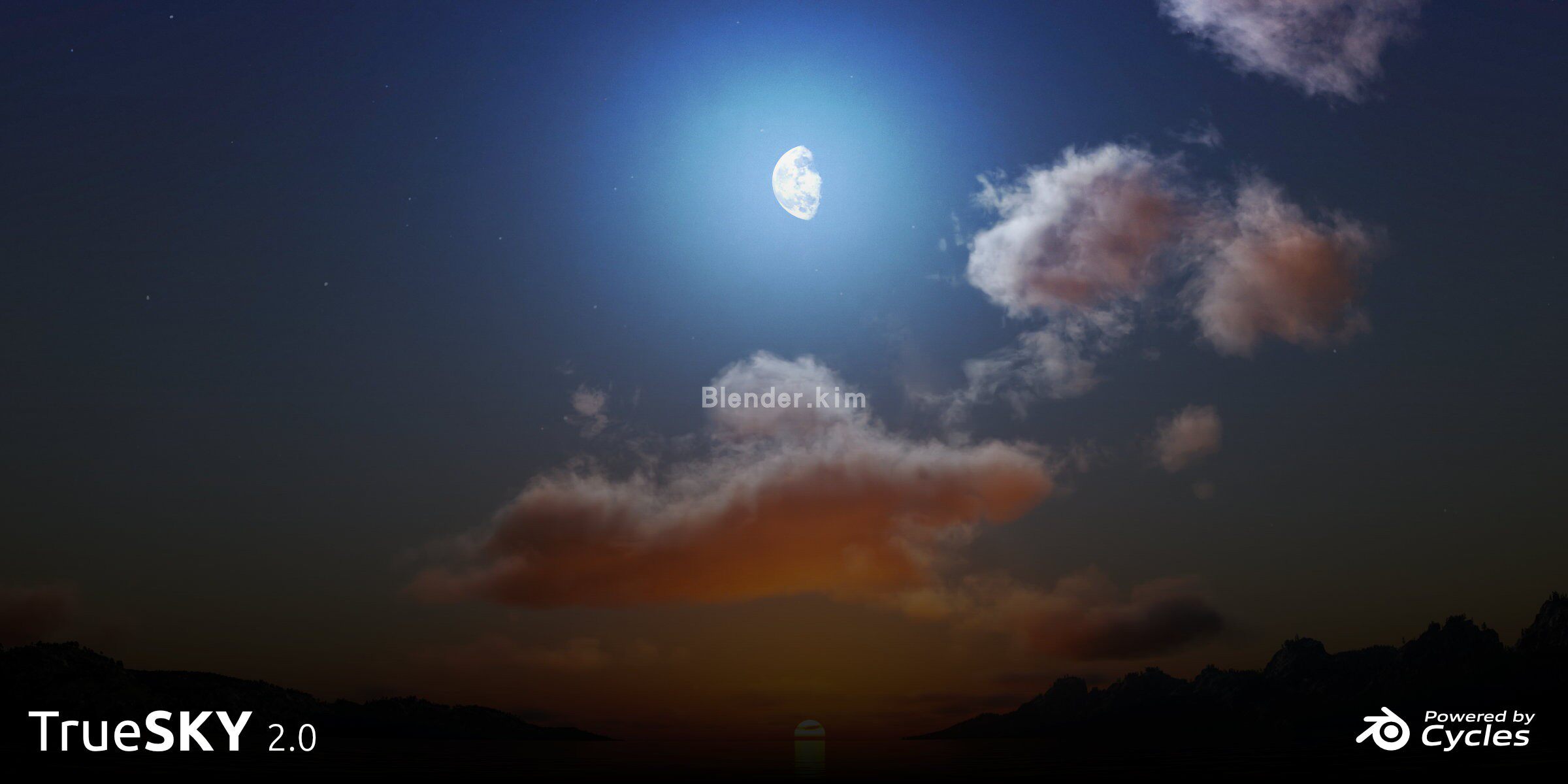 真实天空插件 True-Sky - Blender插件-魔酷网