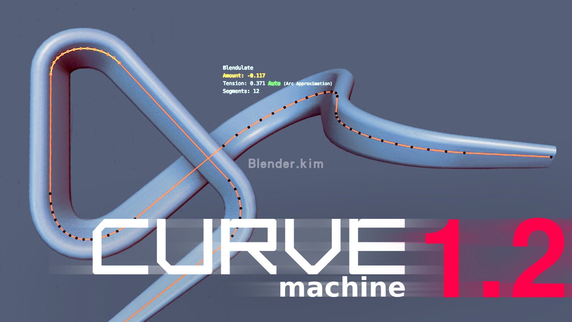 灵活曲线创建插件 Curvemachine - Blender插件-魔酷网
