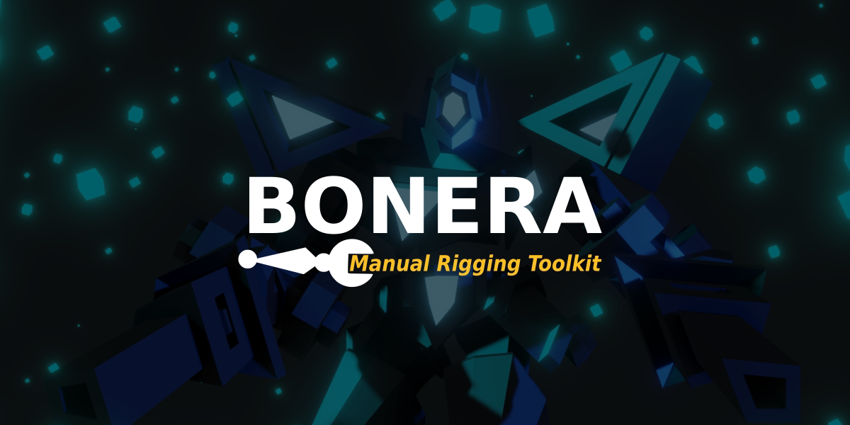 骨骼绑定插件Bonera - Blender插件-魔酷网