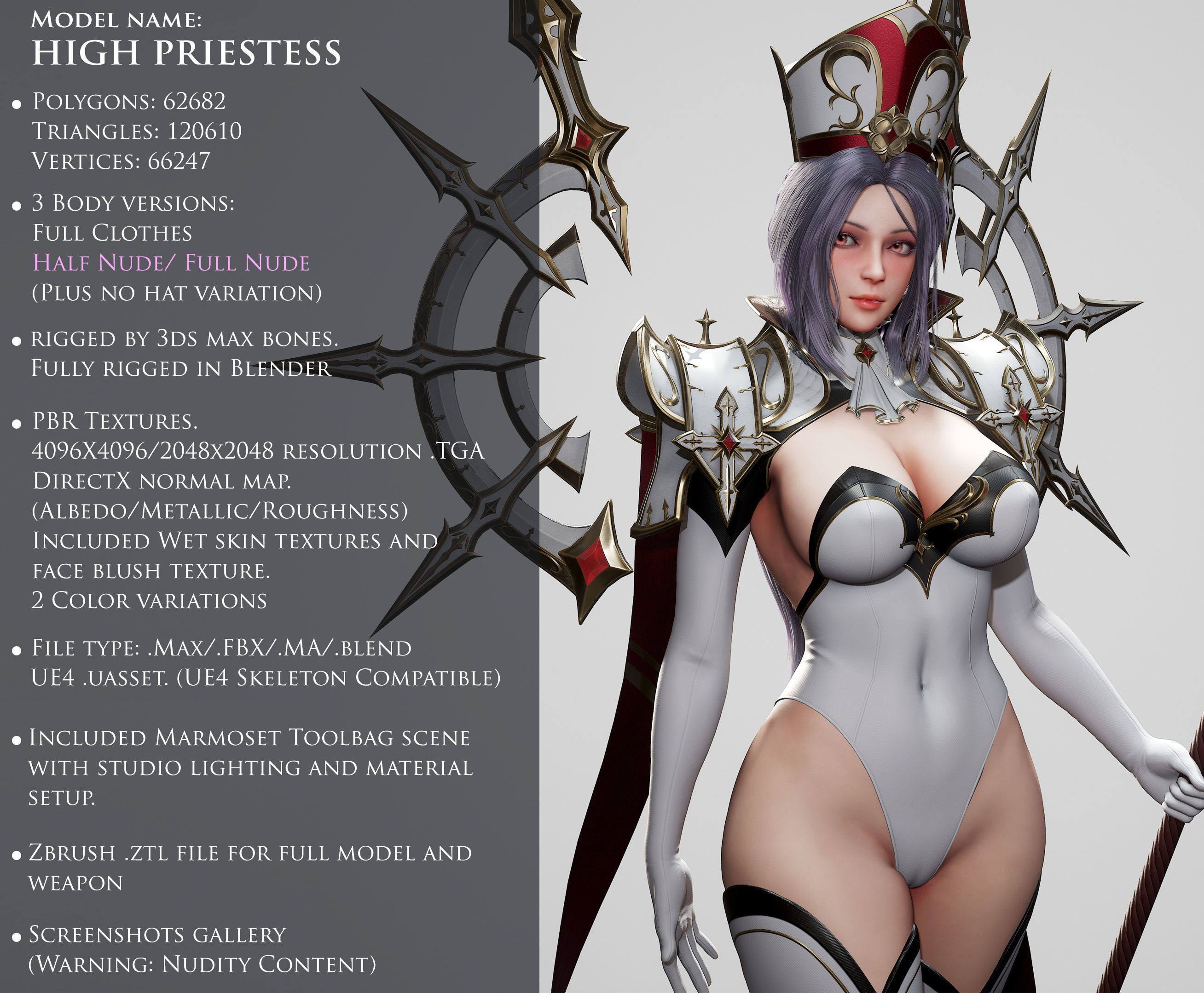 RyanReos女祭司完整工程-魔酷网
