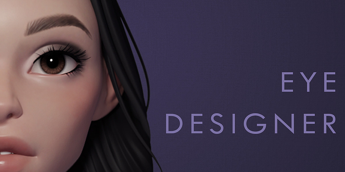 卡通动漫眼睛预设 Danny Mac Eye Designer - Blender预设-魔酷网