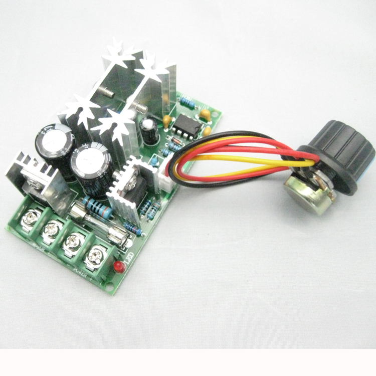 DC motor speed regulator 12V24V36V48V high power drive module PWM controller 20A transfer