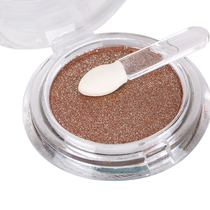 Monochromatic pearlescent eye shadow Smoked earth Color Naked Makeup Nude Color Wine Red Ensemble Shiny Not Fainting Attach A Brush Mirror