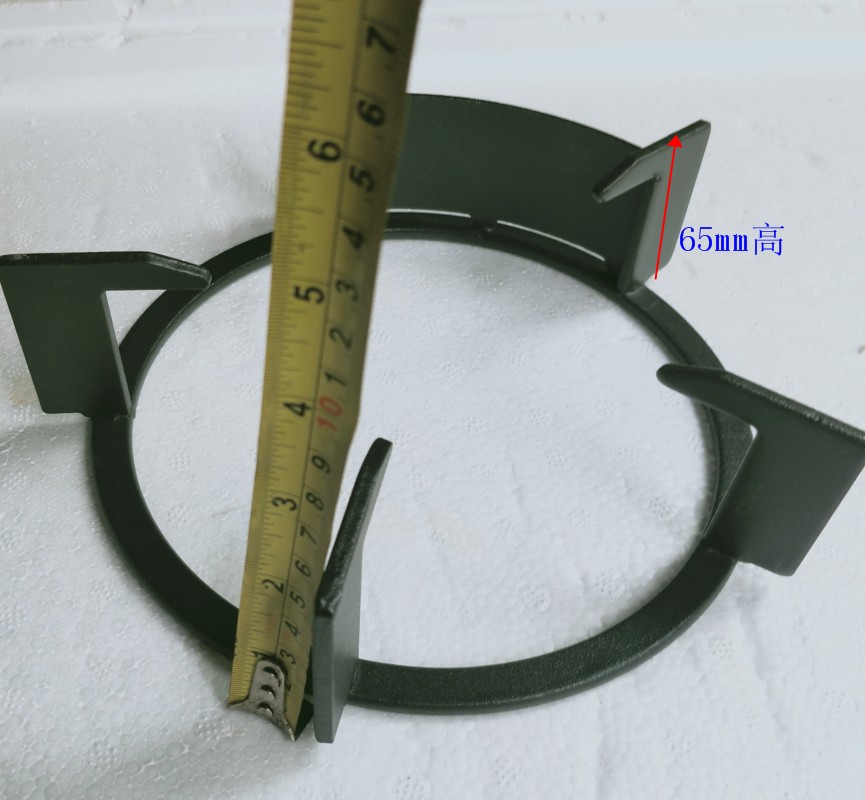 Embedded high-footed stove head 186 stove rack 198 bracket stove thickened 218 non-slip pot rack round stove rack