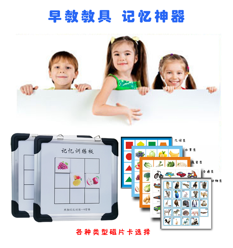 Magnetic Palace Lattice Board Whole Brain Development Teaching Aids Photographic Memory Palace Lattice Board Teaching Aids Right Brain Attention Training Shinka