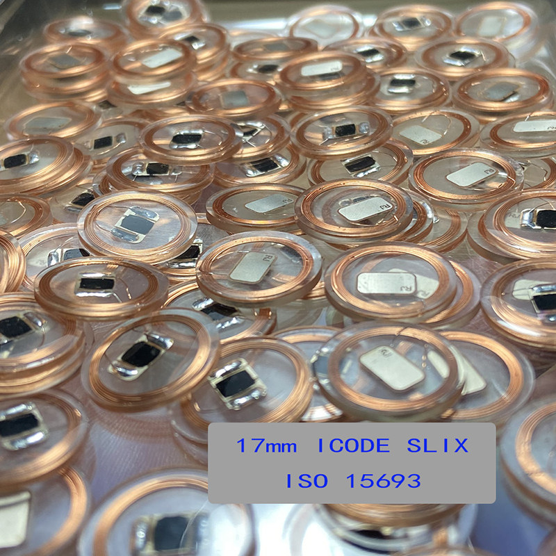 ISO15693密胺餐盘ICODE SLIX环氧树脂13.56智盘RFID标签结算NFC卡
