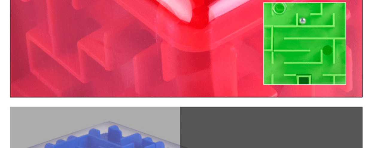 Trẻ em sáng tạo 3D mê cung đồ chơi người lớn giải nén câu đố sức mạnh khối hạt mẫu giáo trường tiểu học quà tặng bán buôn smart game