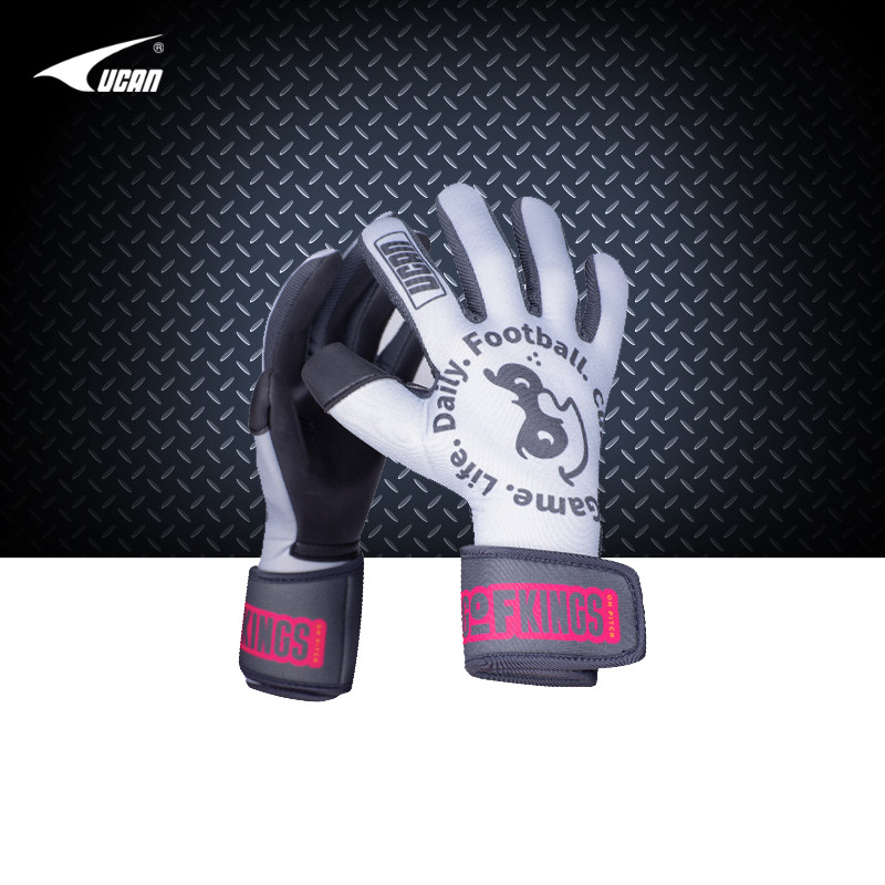 2021 sharp children goalkeeper gloves man not with finger protection latex anti-slip goalkeeper gloves VD1716