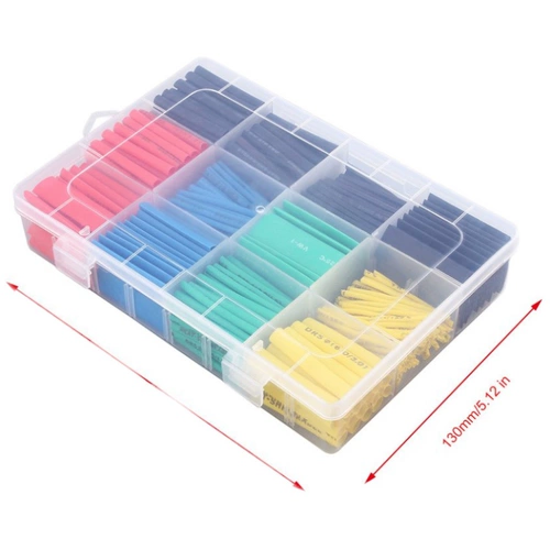 Термоусадочная трубка, изоляционная втулка для домашних электриков своими руками для подключения проводов, защиты кабелей передачи данных, кабелей наушников, ремонта проводов, термоусадочные трубки