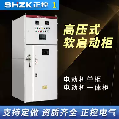 Positive control high voltage solid state soft start control cabinet 3kv 6kv 10kv motor integrated cabinet Motor single cabinet