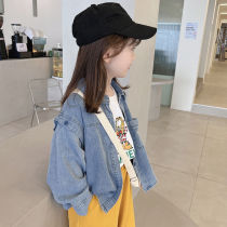 Girls Frying Street Shirt Spring Clothing 2022 New Red Cover Small Gas Cowl Cover Spring and Autumn Ocean