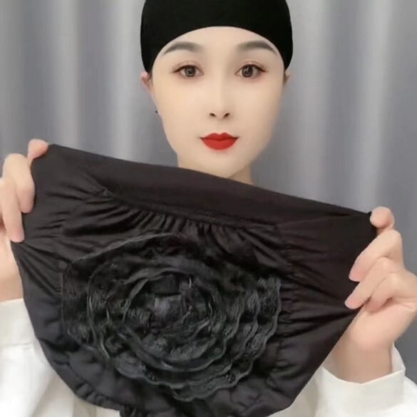 Thin Base Cap, Ultra-Light Veil, Lace Summer Modal Lace Floral Cap Thin Base Cap, Ultra-Light Veil, Lace Summer Modal Lace Floral Cap