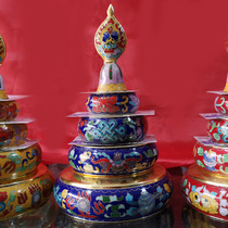  Manza plate Cloisonne manza works well Tibetan Buddhist manza