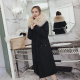 Removable Henning Fur Coat 2019 Winter Pie vượt qua nữ Trong dài Fox tóc Bên Trong đầu gối Coat