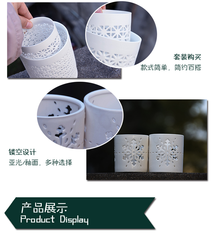 Spring park, contracted style white porous permeability more meat the plants tin caulis dendrobii hollow ceramic flower pot to the plants