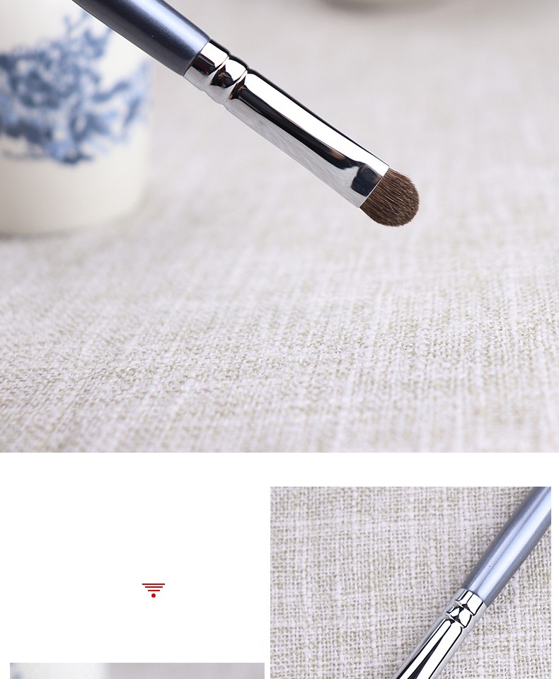 Piano System Jingu Series Makeup Brush 496 Fine Eye Shadow Brush Eye Tail Brush Lower Eye Shadow Brush Công cụ trang điểm - Các công cụ làm đẹp khác mút trang điểm giọt nước