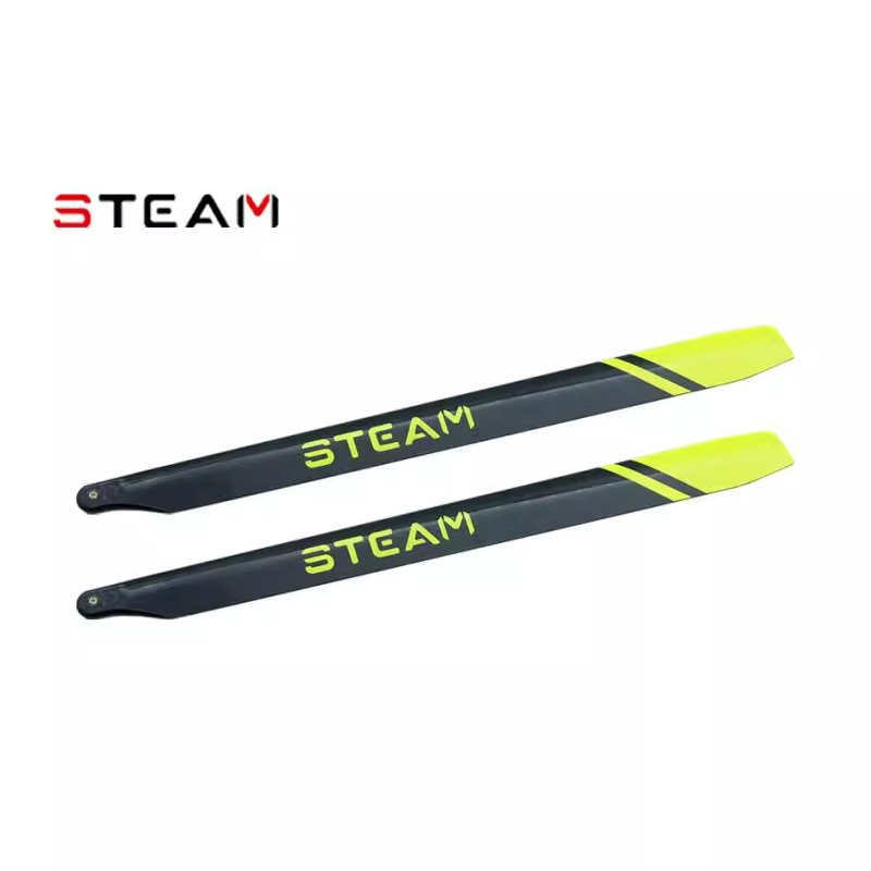 Xinyue Steam 420mm Carbon Fiber Main Rotor/Fluorescent Yellow for Hd420A Ak420