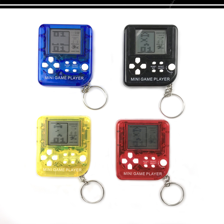 Máy bay chiến tranh máy nhỏ trò chơi Tetris mini palm school đồ chơi điện tử cầm tay - Bảng điều khiển trò chơi di động máy chơi game cầm tay giá rẻ