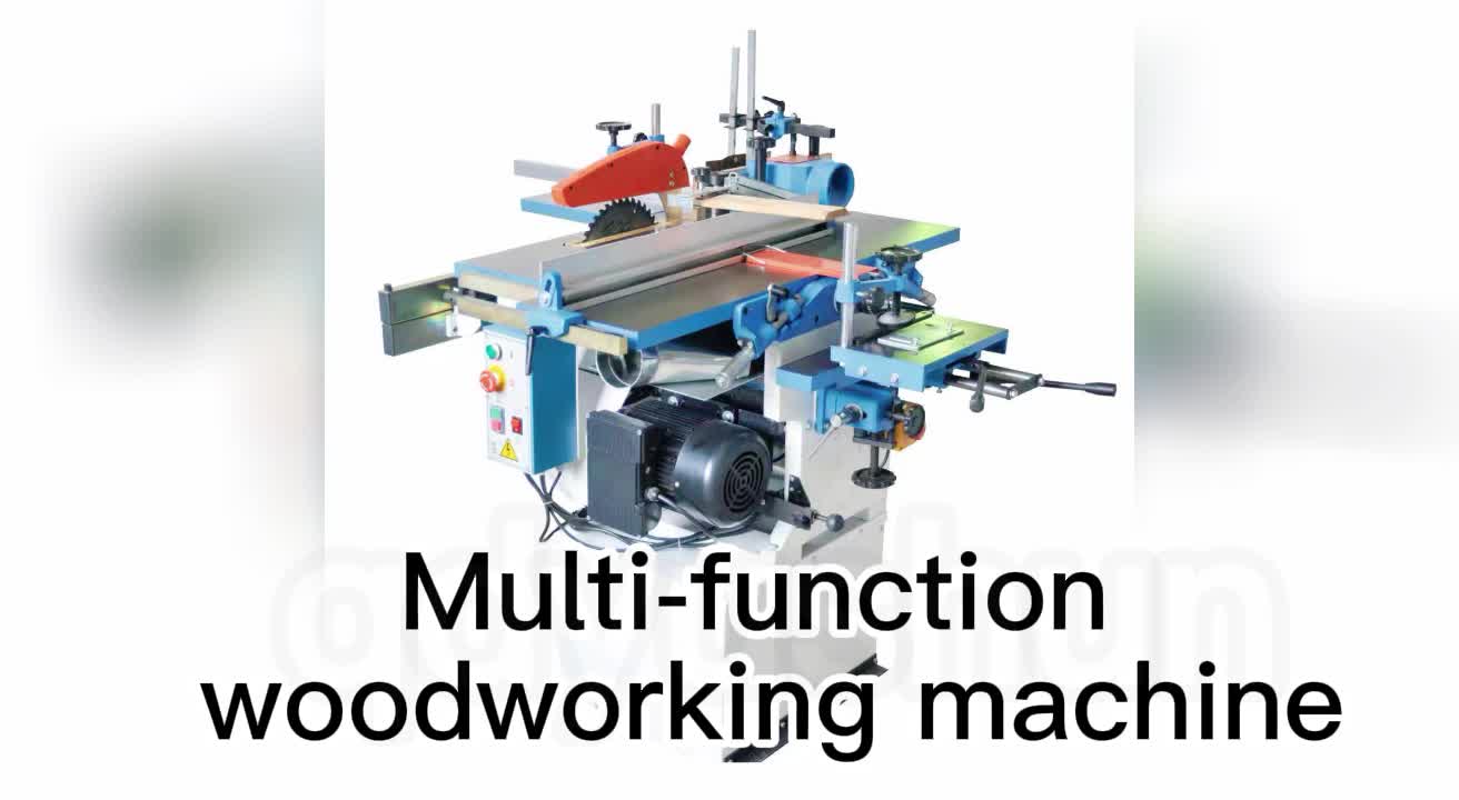Five Functions All In One Woodworking Planer Woodworking Drilling Machine Woodworking Sawing