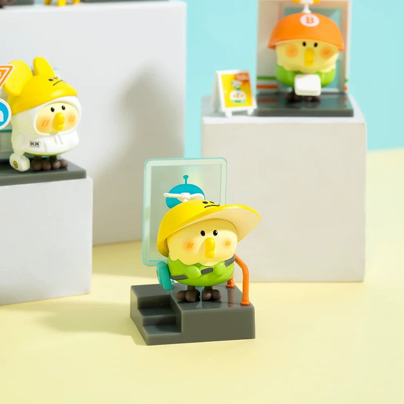 [MINISO 名创优品小鹦鹉 BEBE городской уголок серия набор для сюрприза декоративная вещь для дома и рабочего места]