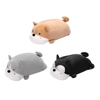 Веселая кукла-собака (серая)