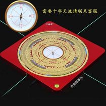 High precision of four-sided laser compass pure copper aluminum magnesium Wanfuku electronic infrared large-pin three-in-one synthesis