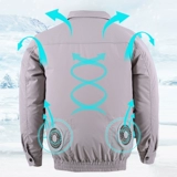 Охлаждающий вентилятор для работы, батарея подходит для мужчин и женщин с зарядкой