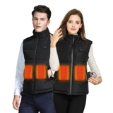 Жилет подходит для мужчин и женщин, стеганый удерживающий тепло пуховик, куртка