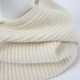 High-End Export White Velvet Autumn and Winter Thickened Solid Color Cashmere Hat for Women with Integrated Neck Warmer, Winter Thermal Neck Cover