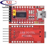 FT232RL Downloader USB на TTL -модуль горелки последовательного порта поддерживает 3,3 В 5 В USB до TTL