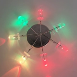 Светодиодный световой диод 5 мм ультра -высокая яркая круглая голова, соломенная шляпа и мигающие альтернативные красочные шарики длинные ноги