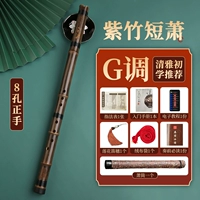 Фиолетовый бамбук короткий xiazheng hand восемь полюсных изобретательности [с флейтой]