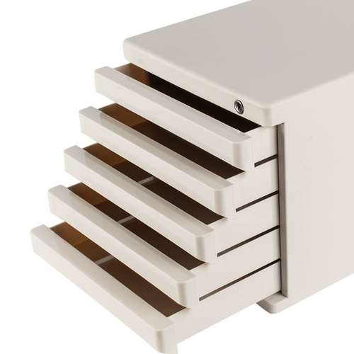 Ченгюанг полоса блокировки файл шкаф для настольного шкафа шкафа шкафа -Стиль мини -маленький пластиковой шкаф четырех -слой/пяти -слой блокировки блокировки