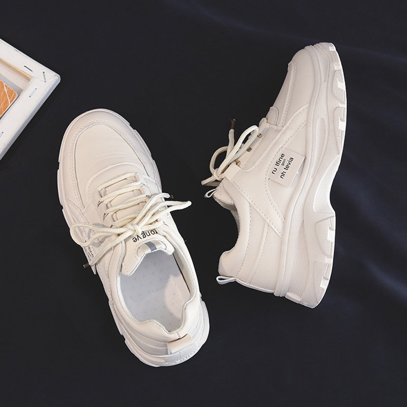 Thick Bottom Old Daddy Shoes Women Ins Tide Superfire 100 Lap Nets Red 2022 Spring Summer New Sports Women Shoes Little White Shoes