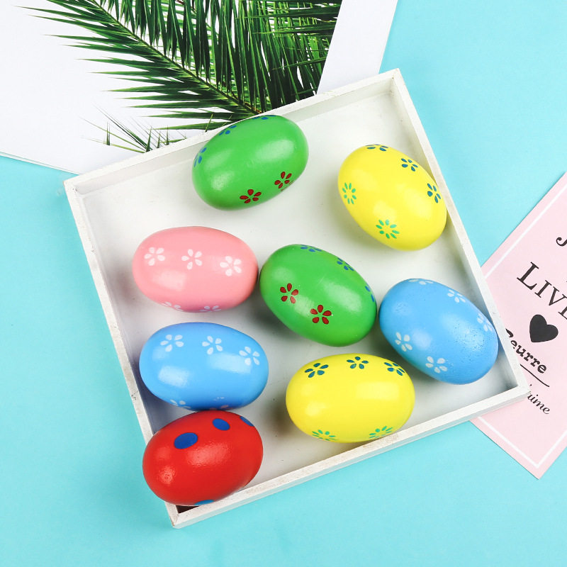 Dunes egg Olve musical instrument freshmen infant garden baby Early teaching toy children Colour Cognitive Percussion sandball