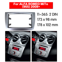 2008 Alfa Romeo MITO DVD GPS navigation modified face frame panel navigation stand