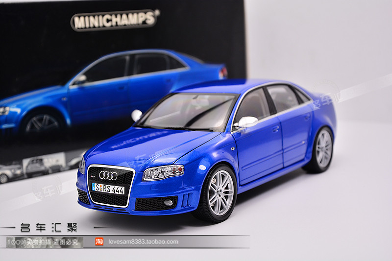 AUDI RS4 ミニカー モデルカー 1/18 1:18 MINICHAMPS