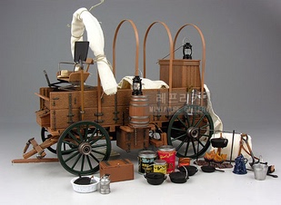 Franklin 1:16 Scale American Western Wagon 1868 Four-Wheeled Carriage Western Wagon Model Franklin 1:16 Scale American Western Wagon 1868 Four-Wheeled Carriage Western Wagon Model