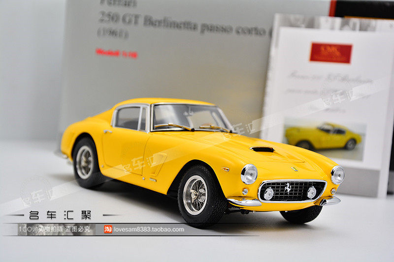CMC 1:18 1961 Ferrari 250GT SWB Berlinetta passo car model
