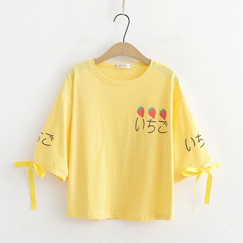 Летняя одежда, футболка для школьников, 2022, в корейском стиле, 15 лет, подходит для подростков, оверсайз, короткий рукав