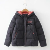 Пуховик для школьников с капюшоном, куртка с пухом, подходит для подростков