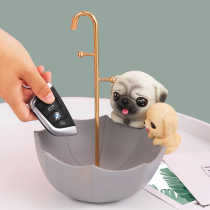 Nordic light luxury French bucket storage ornaments creative animal tissue box tray living room coffee table home decoration furnishings