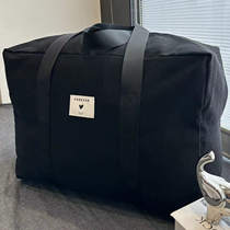 Quilt storage bag thickened and strong canvas bag moving bag extra large capacity luggage bag wear-resistant student quilt bag