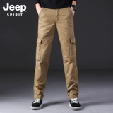 Джип, мужская демисезонная утепленный лонгслив, дорожные штаны