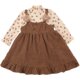 Girls dress spring and autumn 2023 new Korean version of children's foreign style baby suit spring dress princess skirt spring