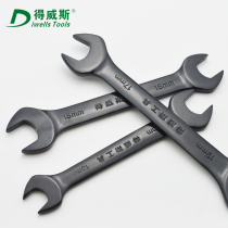 Deweisi open wrench double-headed dumb hand dual-use double-open wrench hardware tools auto repair dumb wrench 8-10mm