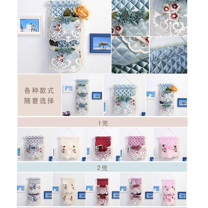 hộp nhựa tròn đựng thực phẩm Túi lưu trữ treo túi gia đình lưu trữ dụng cụ hoàn thiện túi nhà treo tường ký túc xá ký túc xá túi lưu trữ hộp đựng đũa muỗng