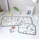 Bắc Âu sàn nhà bếp thảm phòng tắm thấm chống trượt in đá cẩm thạch lối vào cửa mat phòng ngủ đầu giường thảm